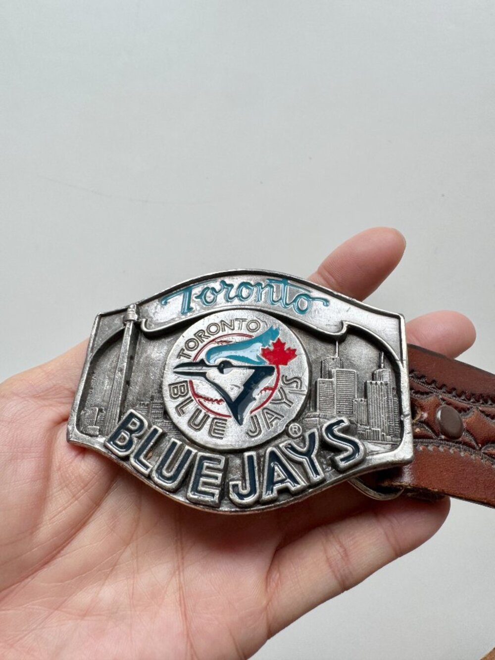 Vintage 1988 Siskiyou TORONTO BLUE JAYS Buckle - Picture 3 of 10